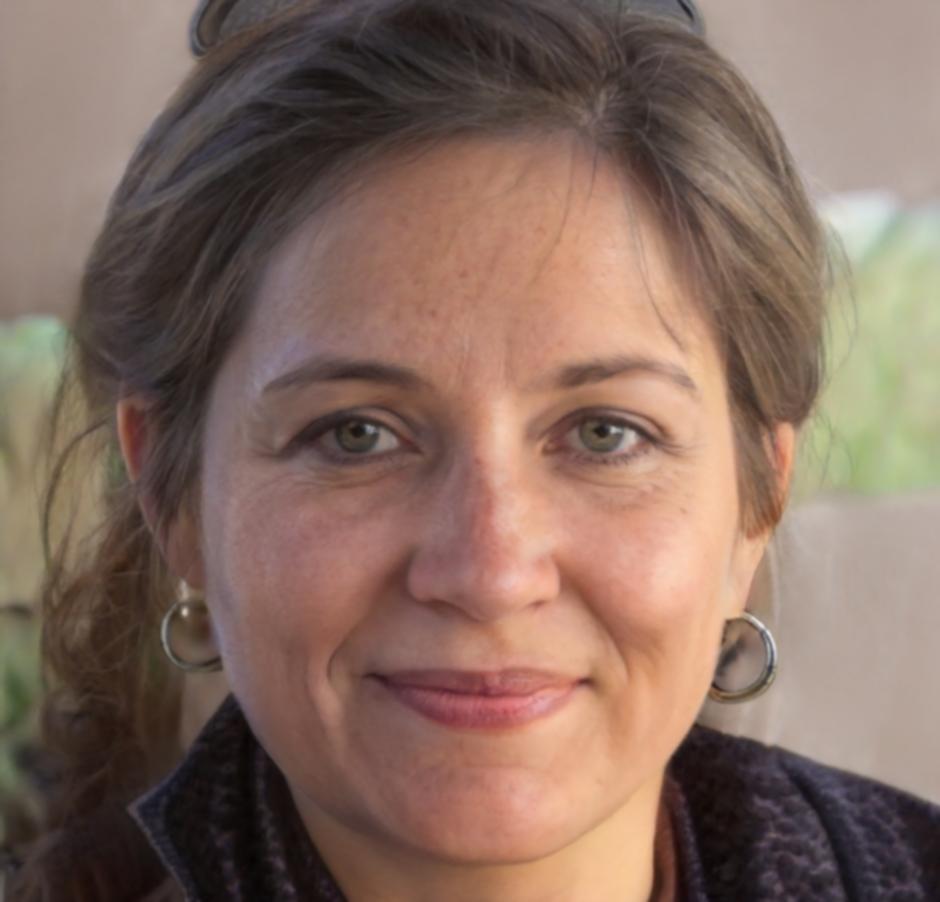 Porträt einer Finanztrainerin